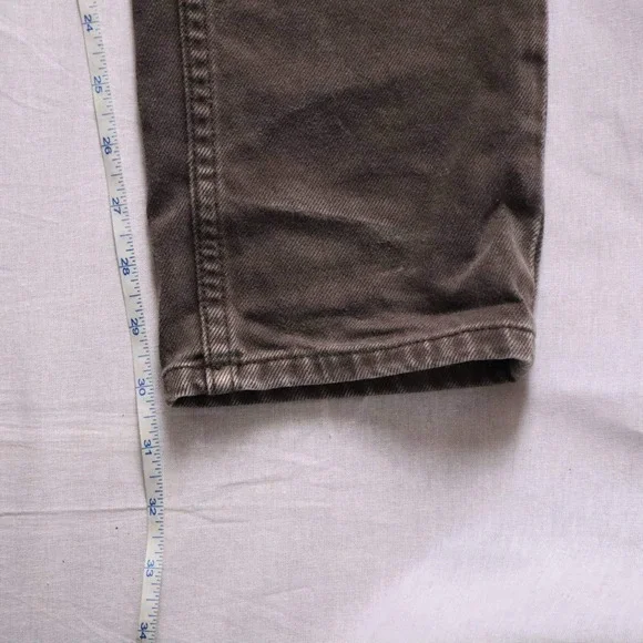 Ksubi‎ Mens Brown Denim Jeans Slim Fit Detailed Stitching Size 32 Rare - Picture 11 of 14